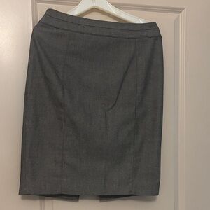 White House Black Market Charcoal Pencil Skirt